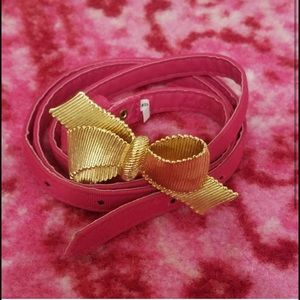 Lilly Pulitzer Bow Belt M/L
